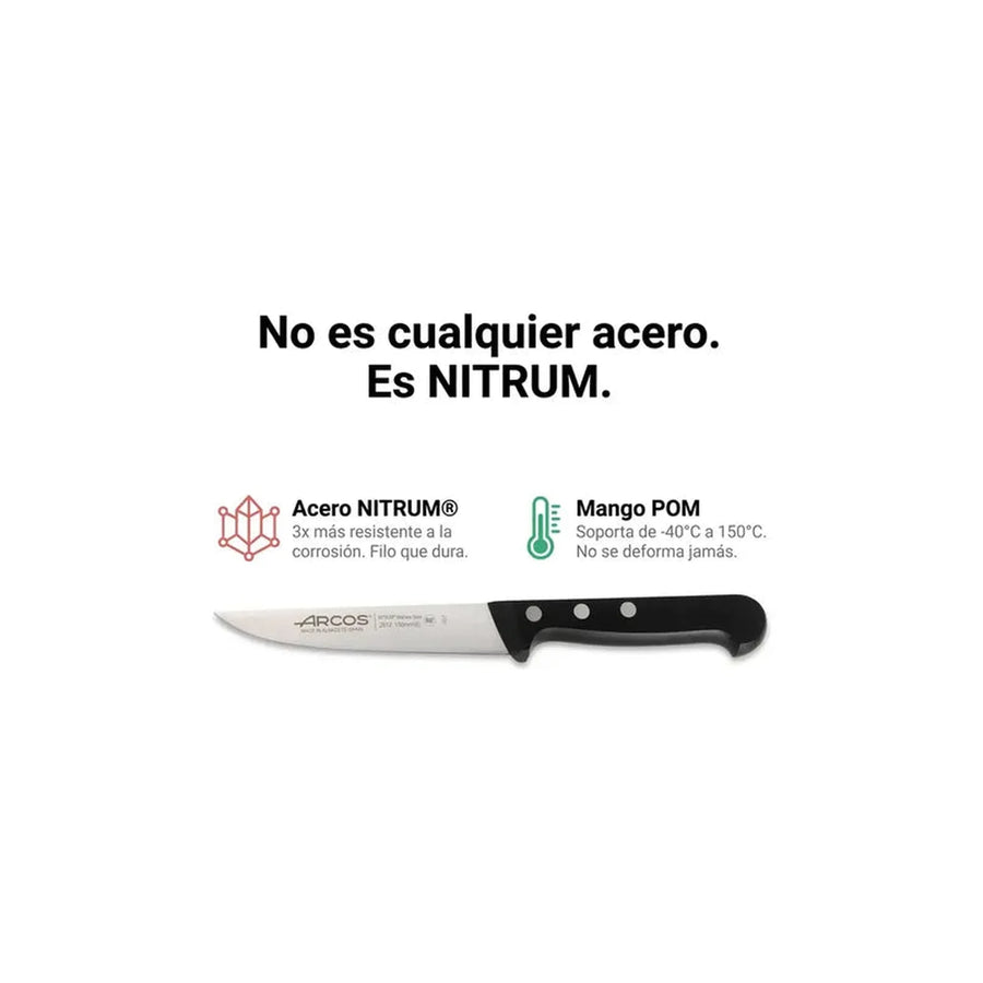 Cuchillo Cocinero Arcos 12,5cm Universal Chef Cocina Asado + Grabado Personalizado