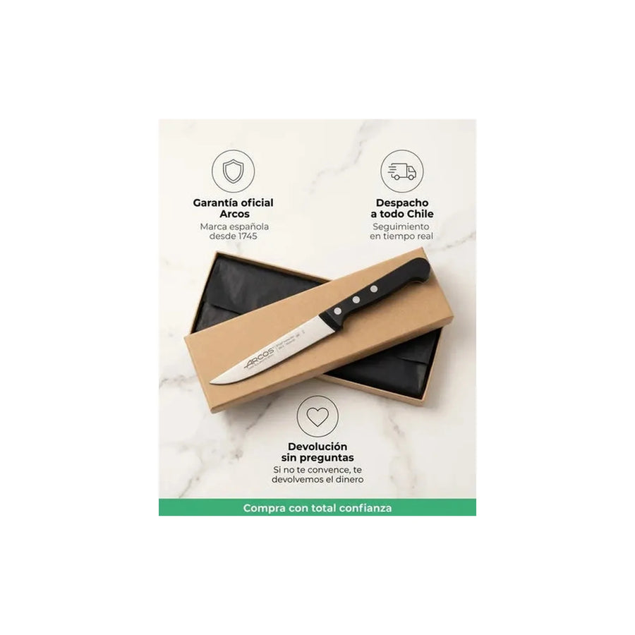 Cuchillo Cocinero Arcos 12,5cm Universal Chef Cocina Asado + Grabado Personalizado