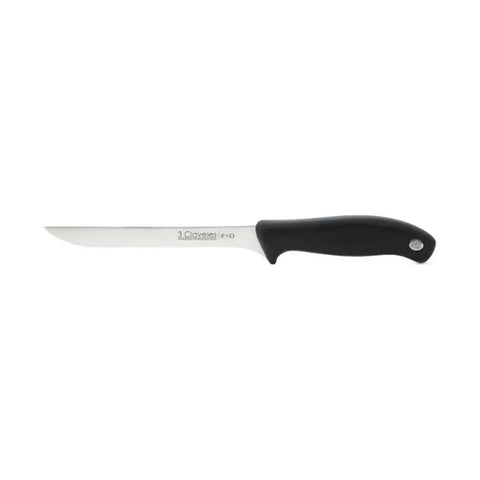 Cuchillo De Cocina 15cm Deshuesar 3 Claveles Evo Acero Color Gris
