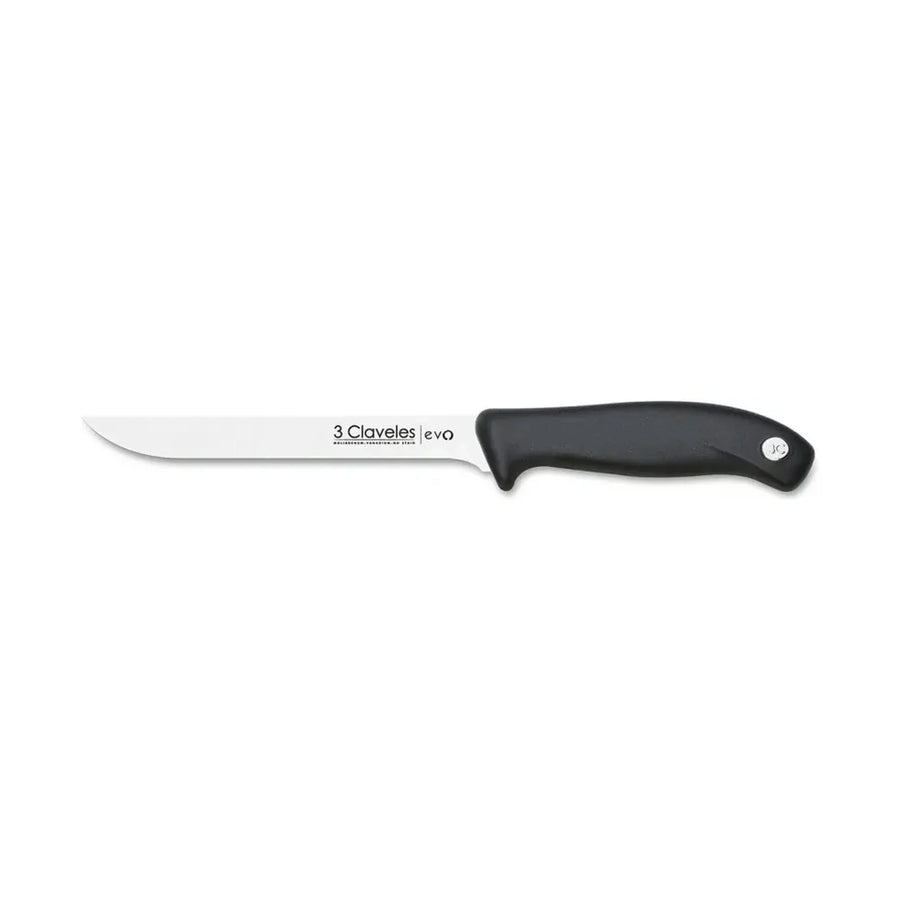 Cuchillo De Cocina 15cm Deshuesar 3 Claveles Evo Acero Color Gris
