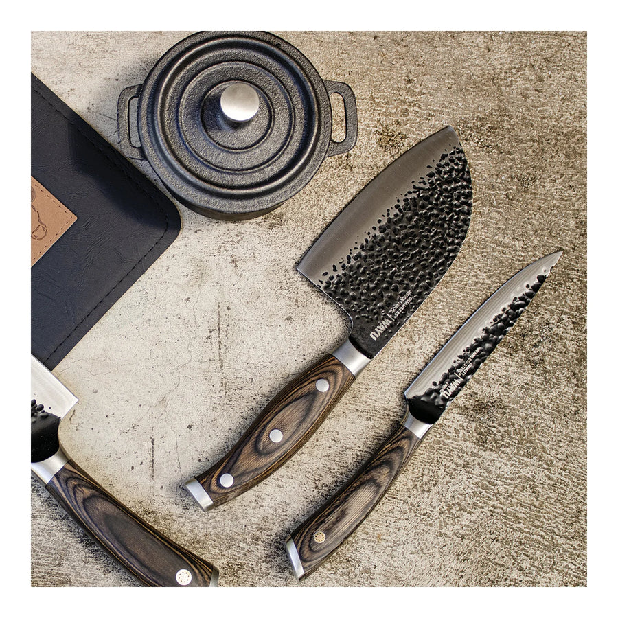 Cuchillo Hammer Hacha Serbian Wayu + Grabado Personalizado