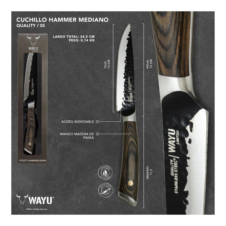 Cuchillo Hammer M + Grabado Láser (foto 2)