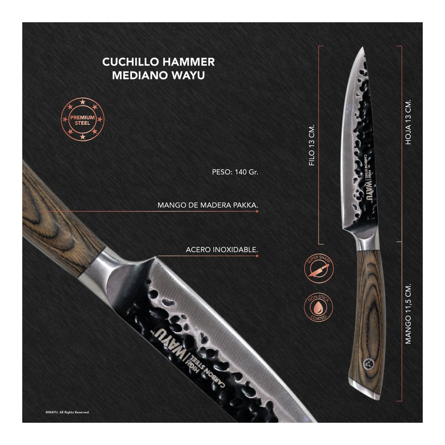 Cuchillo Hammer M + Grabado Personalizado