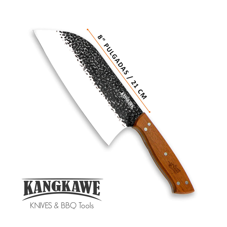 Medidas y dimensiones del machete parrillero Panguipulli Kangkawe