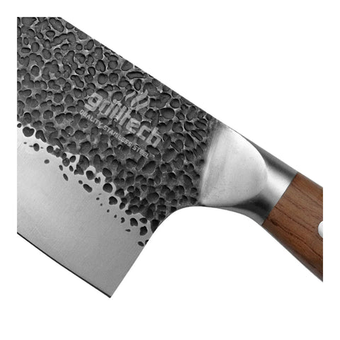 Cuchillo Machete Martillado Grilltech Premium Asado Cocina