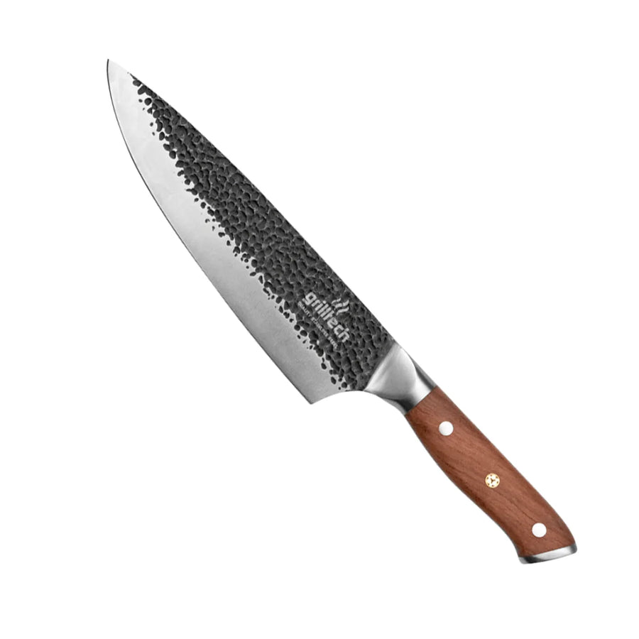 Cuchillo Martillado Chef 8 Premium Grilltech Parrilla Cocina
