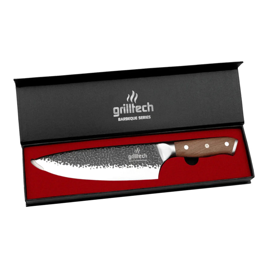 Cuchillo Martillado Chef 8 Premium Grilltech Parrilla Cocina