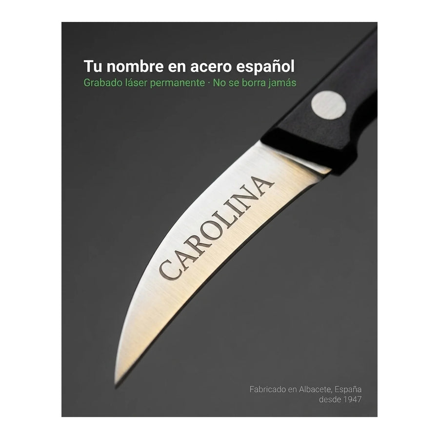 Cuchillo Mondador Arcos 6cm Universal Chef Cocina Asado + Grabado Personalizado