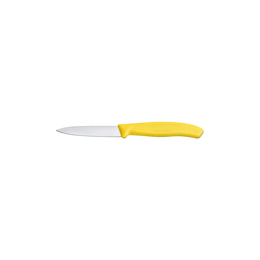 Cuchillo Mondador Victorinox Amarillo Hoja 8cm 6.7606.l118 + Grabado Personalizado
