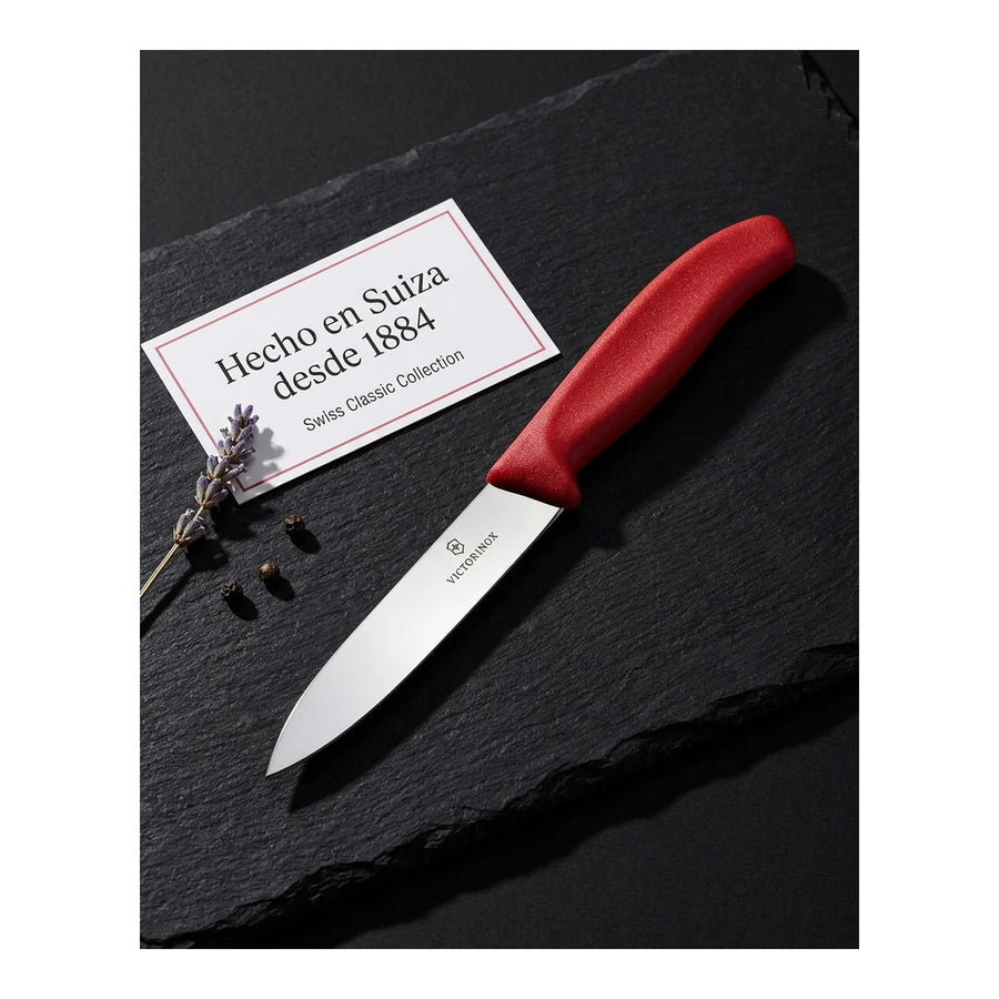 Cuchillo Mondador Victorinox Rojo 6.7701 Hoja 10cm + Grabado Personalizado