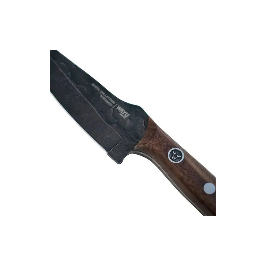 Cuchillo Pairing Wayu con Funda Rustic Collection + Grabado