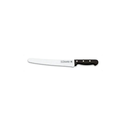 Cuchillo Panero 25cm 3 Claveles Acero Inoxidable + Grabado Personalizado