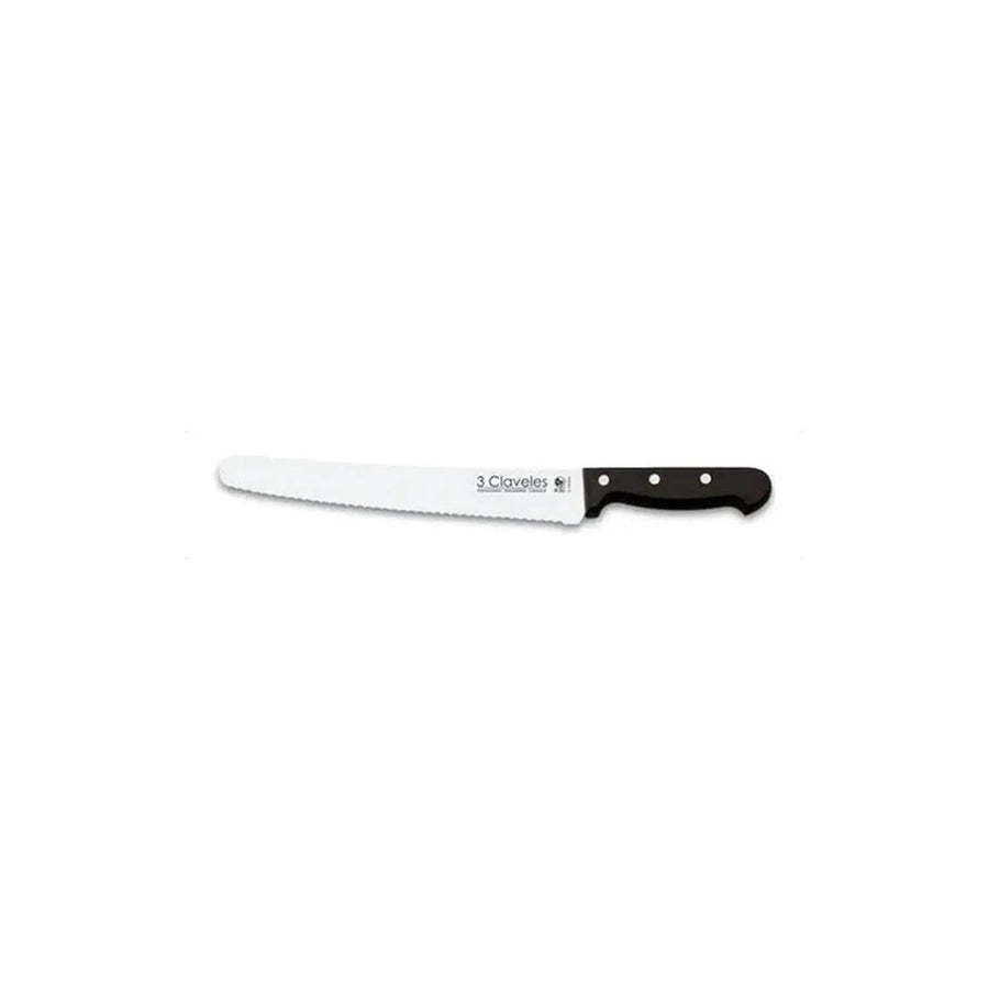 Cuchillo Panero 25cm 3 Claveles Acero Inoxidable + Grabado Personalizado