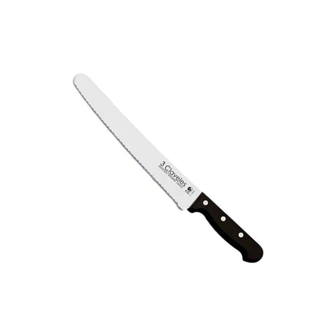 Cuchillo Panero 25cm 3 Claveles Acero Inoxidable + Grabado Personalizado