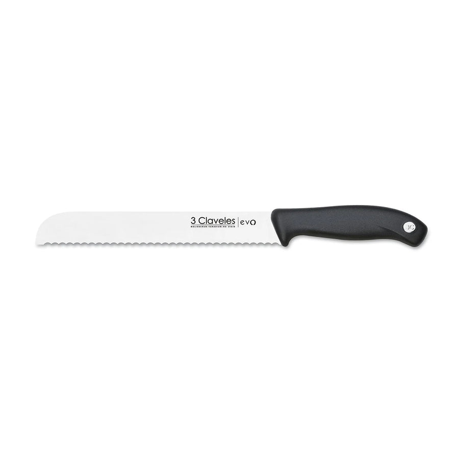Cuchillo Panero Evo 20cm 3 Claveles 1358 Negro + Grabado Personalizado