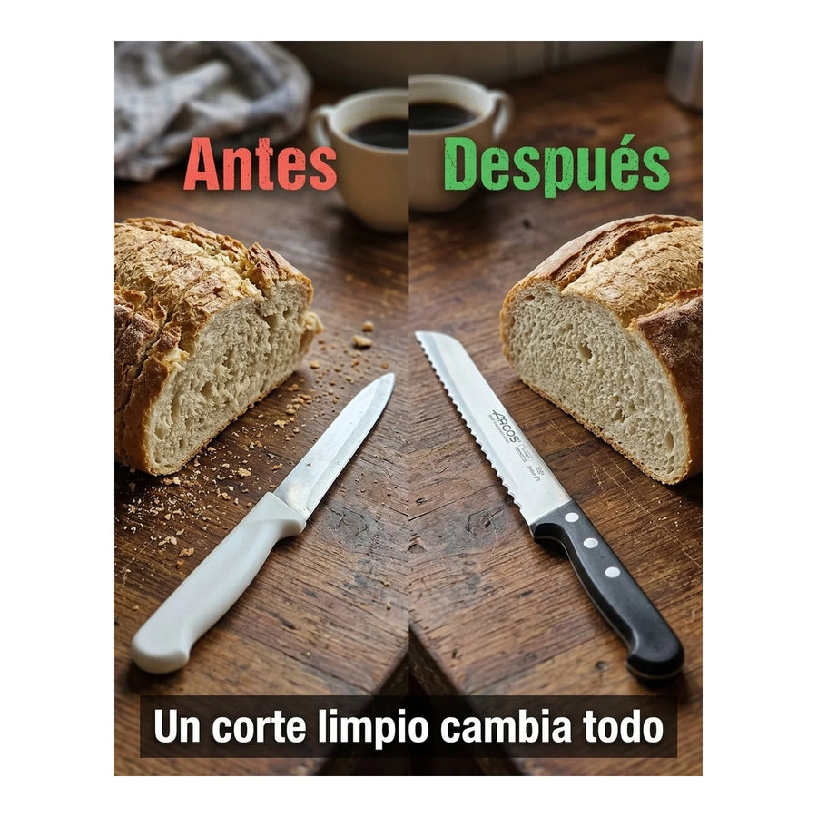 Cuchillo Panero Repostería Arcos 20cm Profesional Chef + Grabado Personalizado