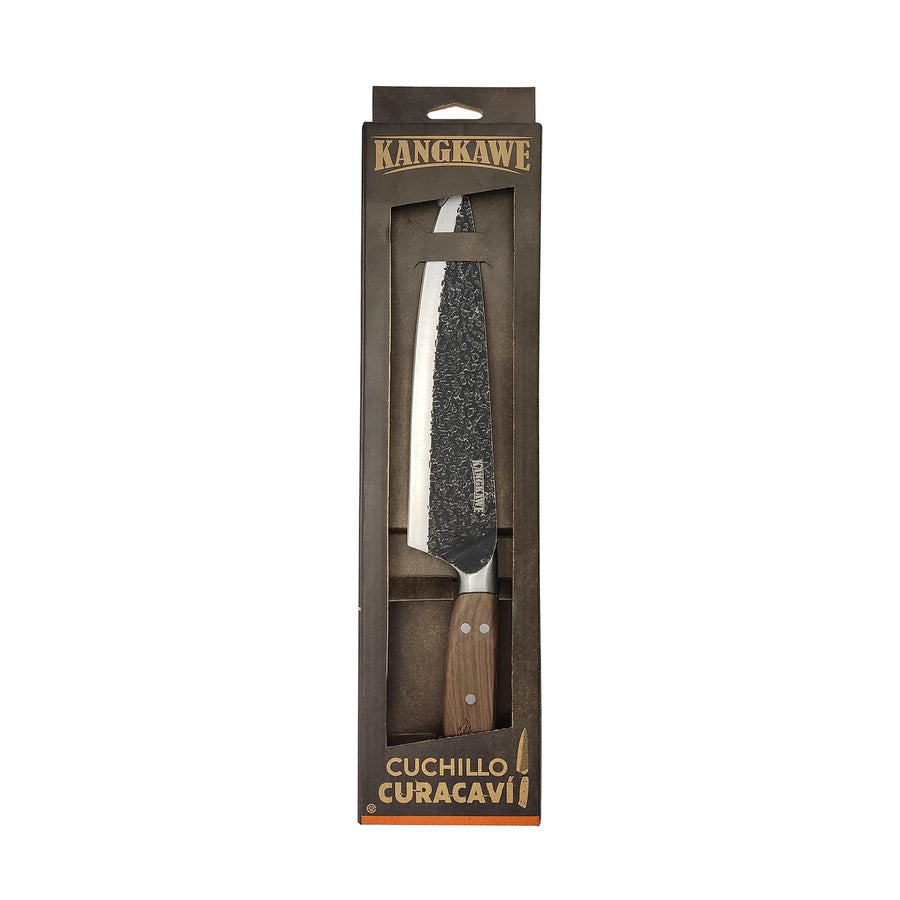 Cuchillo Parrillero Martillado Curacavi + Grabado Personalizado