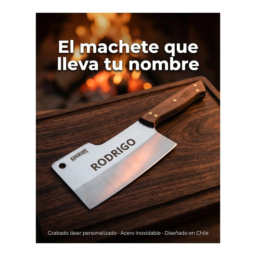 Cuchillo Riñihue Kangkawe 7  Machete + Grabado Personalizado