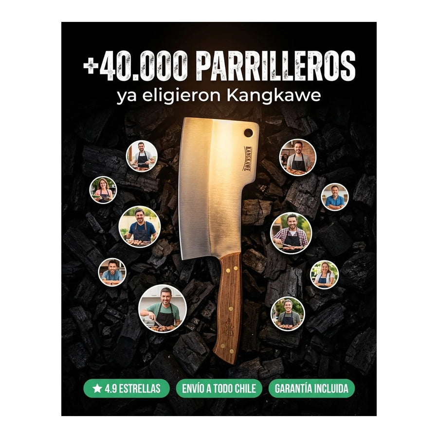 Cuchillo Riñihue Kangkawe 7  Machete + Grabado Personalizado