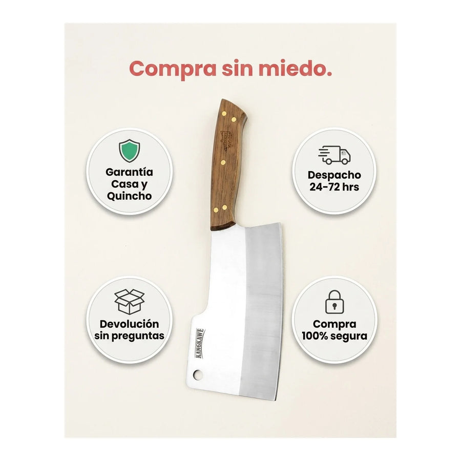 Cuchillo Riñihue Kangkawe 7  Machete + Grabado Personalizado
