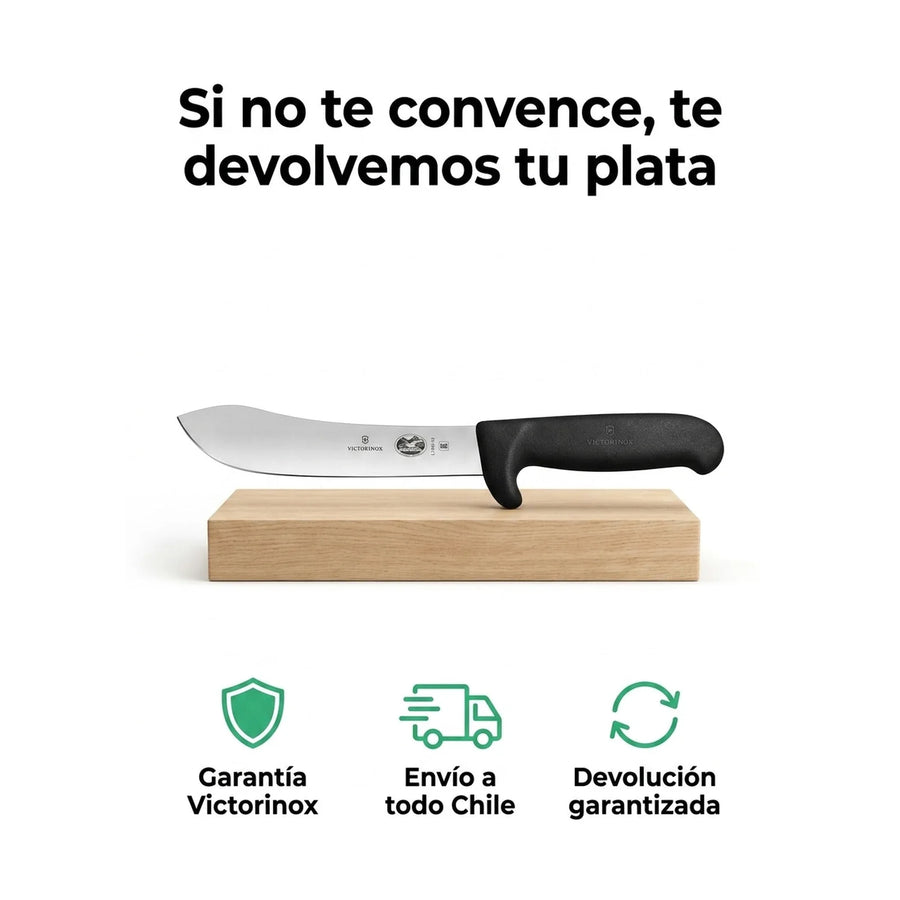Cuchillo Safety Nose Victorinox Fibrox Hoja 18cm 5.7403.18l + Grabado Personalizado