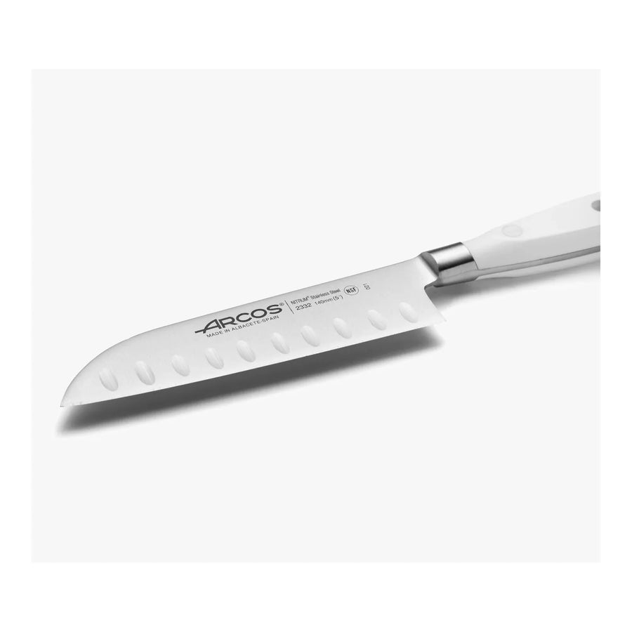 Cuchillo Santoku Arcos Riviera Blanc 14cm Premium + Grabado Personalizado