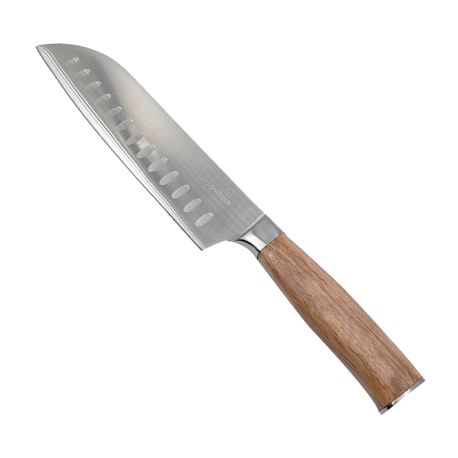 Cuchillo Santoku Grilltech Acero Inoxidable + Grabado Personalizado