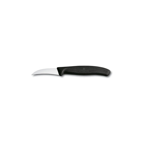 Cuchillo Torneador Victorinox Negro Hoja 6cm 6.7503