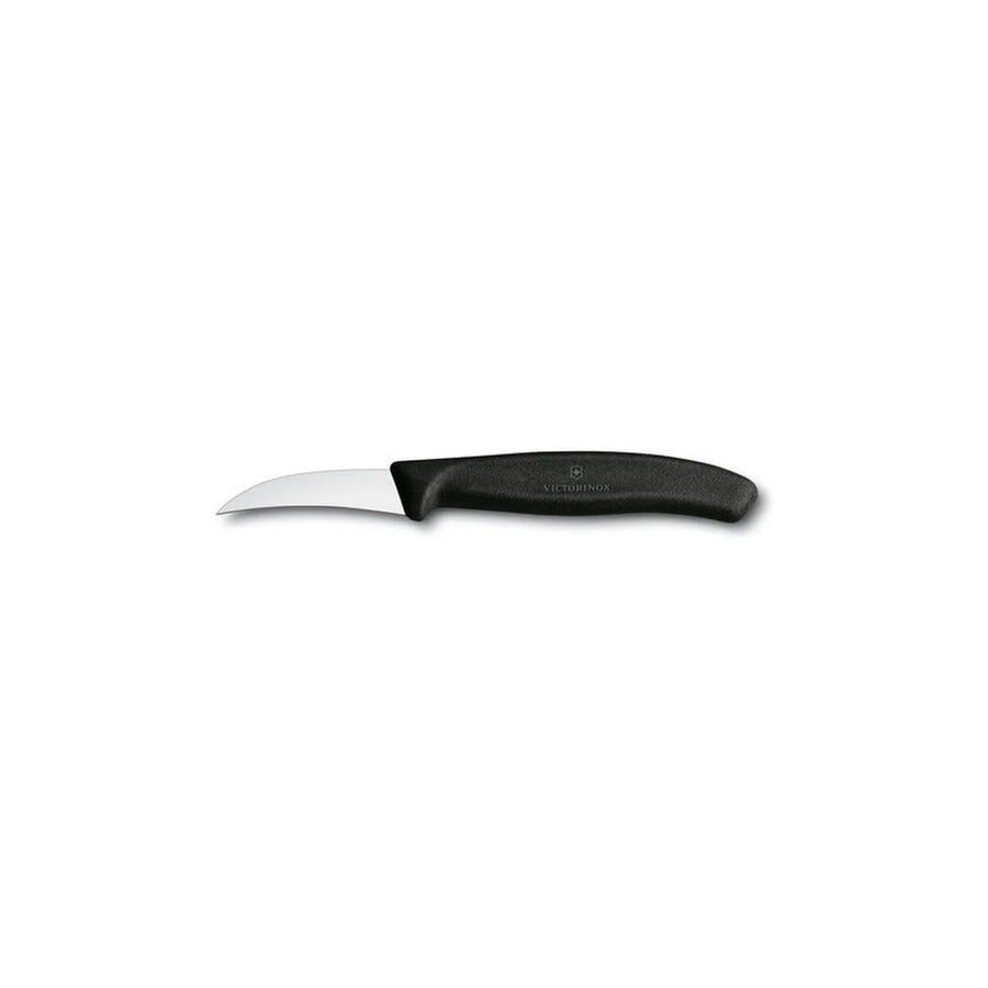 Cuchillo Torneador Victorinox Negro Hoja 6cm 6.7503