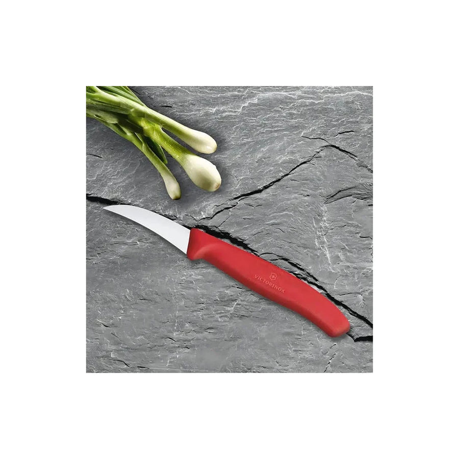 Cuchillo Torneador Victorinox Rojo 6.7501 Hoja 6cm Premium + Grabado Personalizado