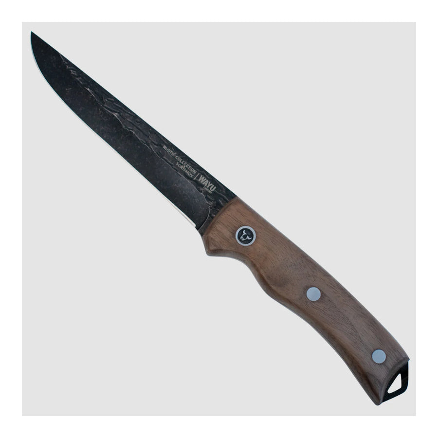 Cuchillo Utility Wayu con Funda Rustic Collection + Grabado