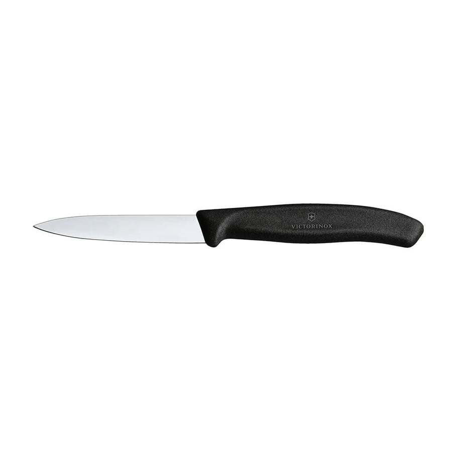 Cuchillo Verdura Victorinox Swiss Classic Negro 6.7603 8cm + Grabado Personalizado
