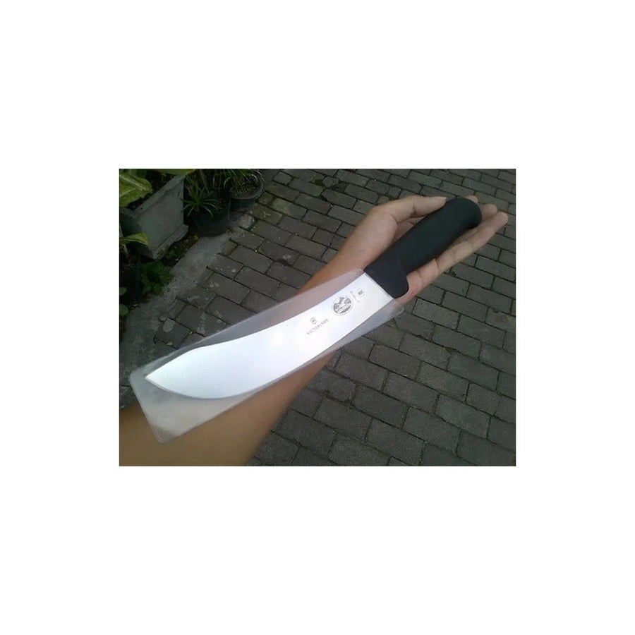 Cuchillo Victorinox Carnicero 5.7703.18 18cm Negro Fibrox + Grabado Personalizado