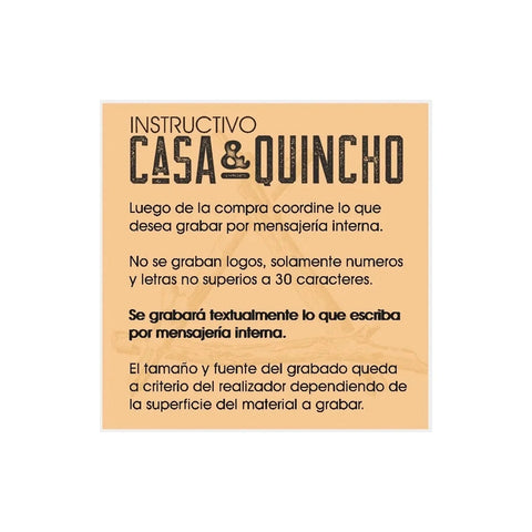 Cuchillo Wayu Premium Parrillero + Grabado Personalizado