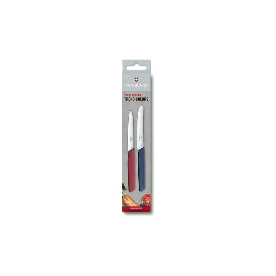 Cuchillos Swiss Modern Trend Colors 6.9096.2l1 Victorinox + Grabado Personalizado