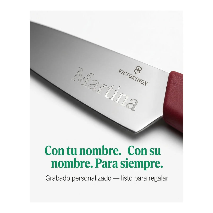 Cuchillos Swiss Modern Trend Colors 6.9096.2l1 Victorinox + Grabado Personalizado