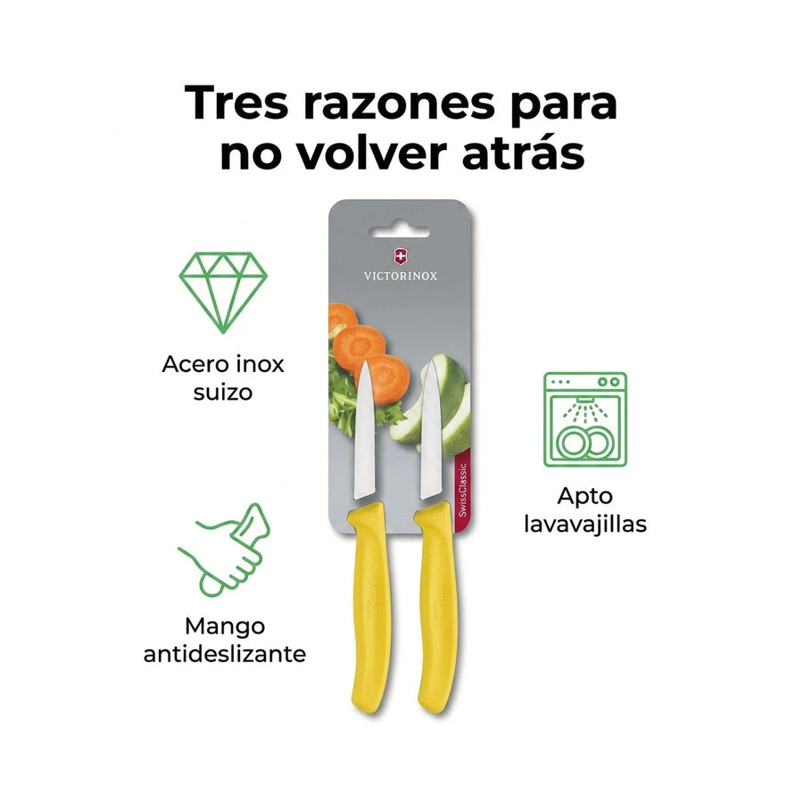 Cuchillos Verd. Swissclassic Amarill Victorinox 6.7606.l118b + Grabado Personalizado