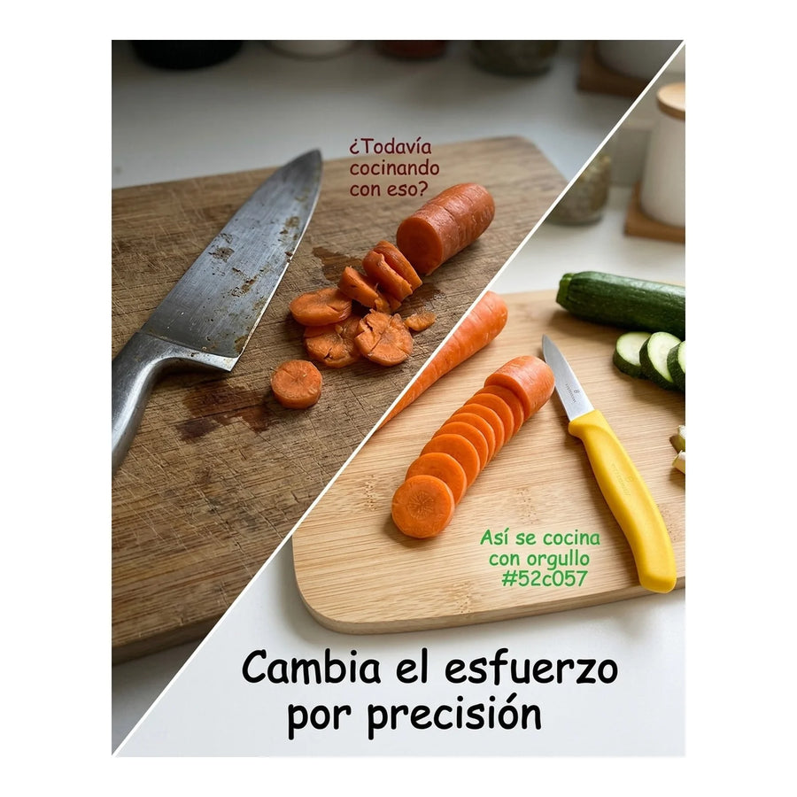 Cuchillos Verd. Swissclassic Amarill Victorinox 6.7606.l118b + Grabado Personalizado