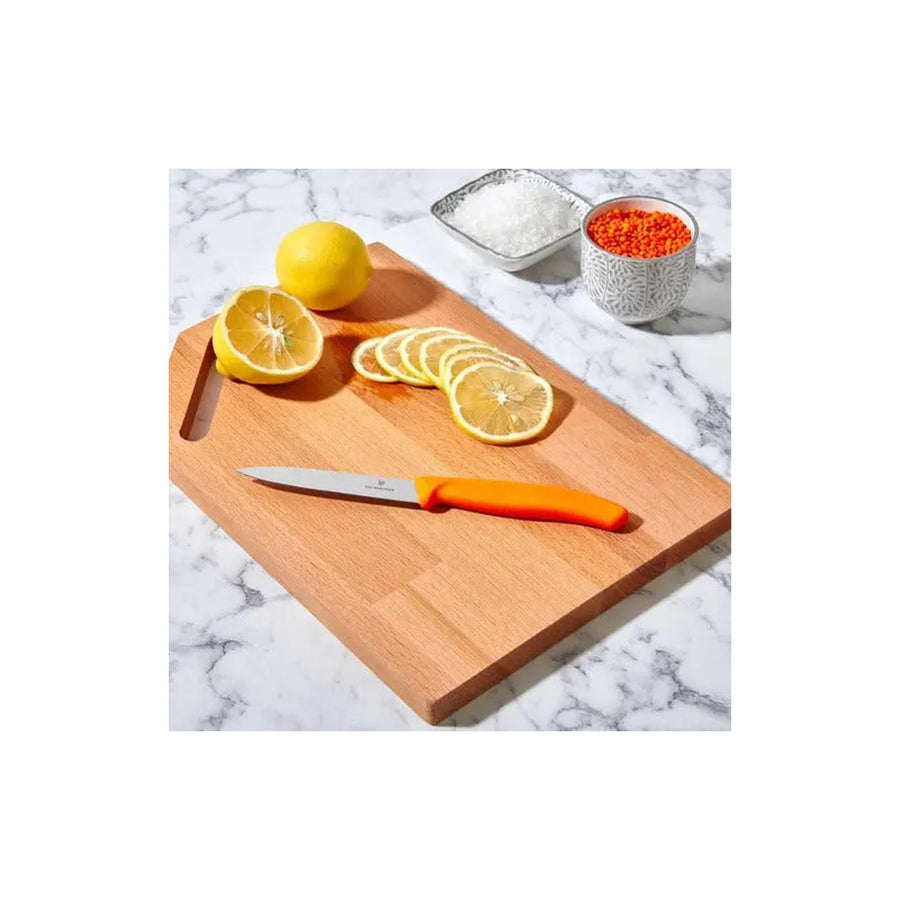 Cuchillos Verdura Naranjo. Hoja 10cm Victorinox 6.7796.l9b + Grabado Personalizado