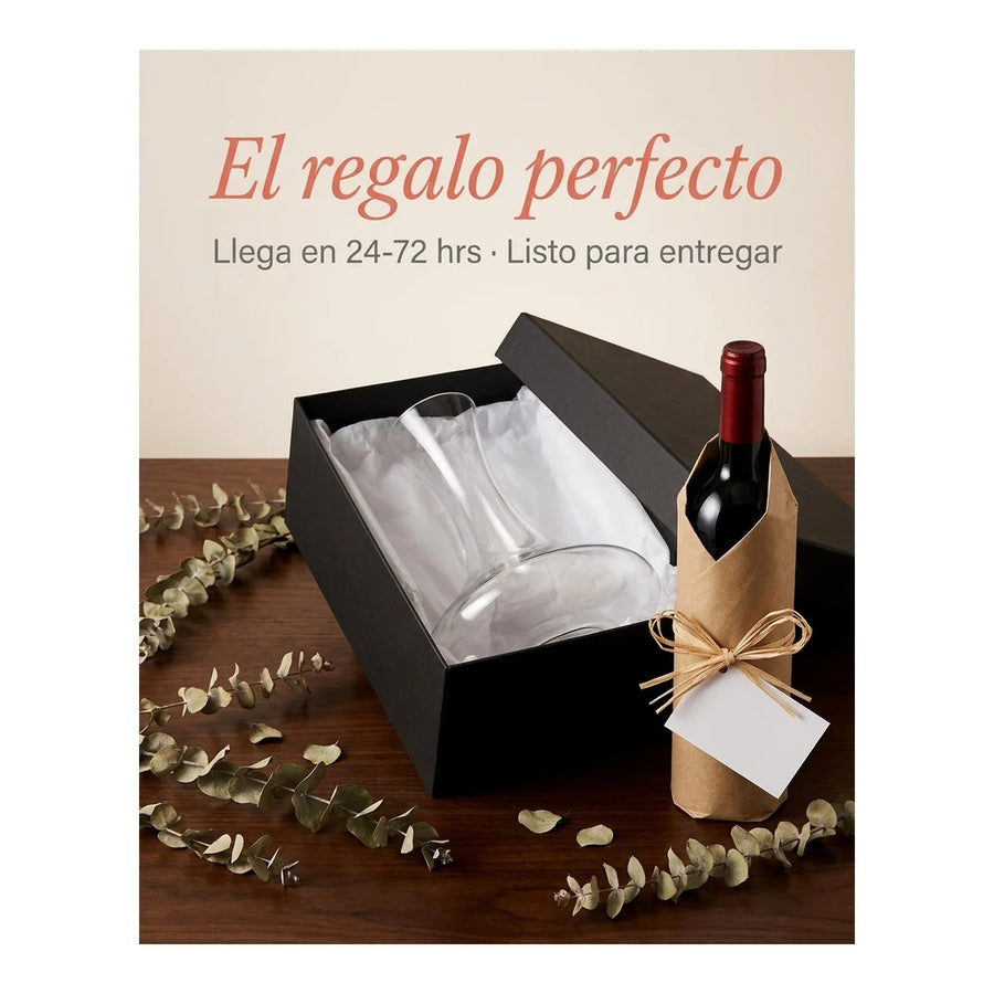 Decantador Aireador Vino 1,7 Litros Wayu Cristal Premium