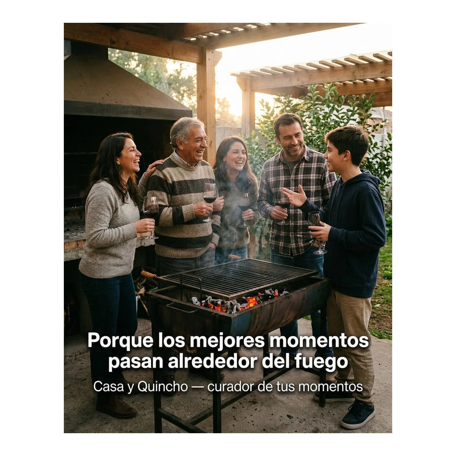 Delantal Parrillero U Catolica Quincho Pechera Cocina Bbq