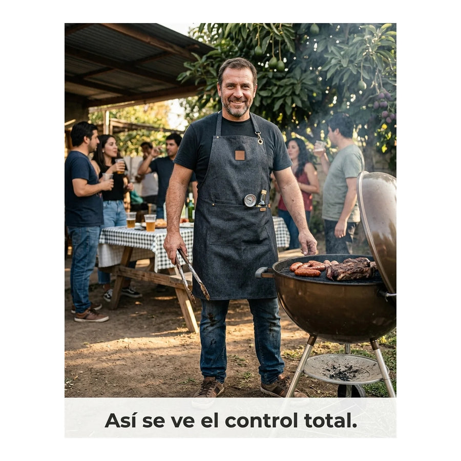 Delantal Parrillero Wayu Pechera Cocina