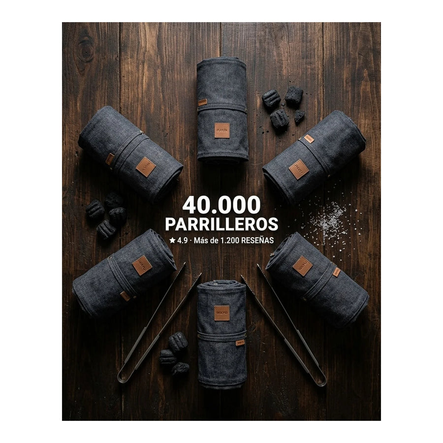 Delantal Parrillero Wayu Pechera Cocina