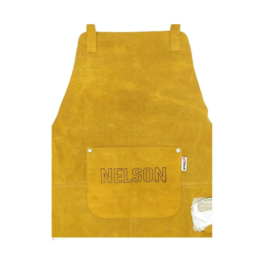 Delantal Pechera Parrillera Cuero + Grabado Gratis (foto 6)