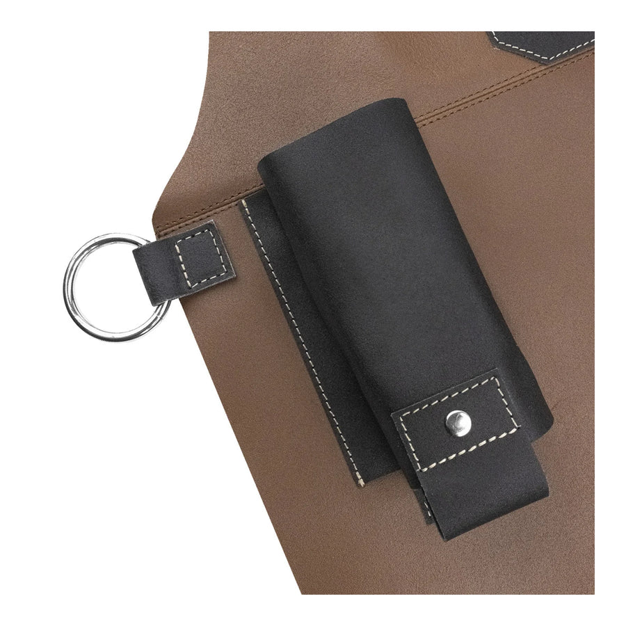 Delantal Pechera Parrillera Master Brown + Grabado Personalizado