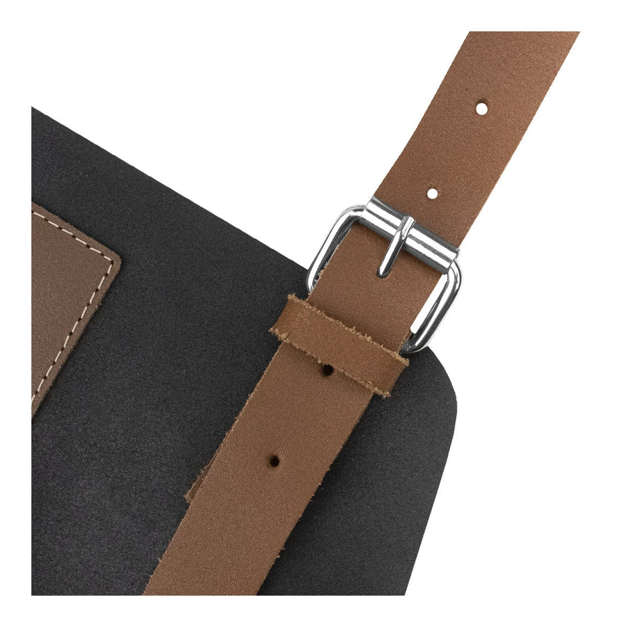 Delantal Pechera Parrillera Master Black Con Accesorios + Grabado Personalizado