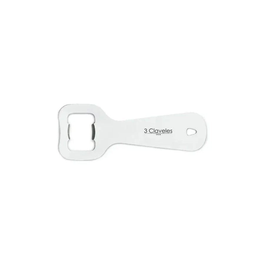 Destapador Botellas 10 Cm Metal Gris 3 Claveles Colgable