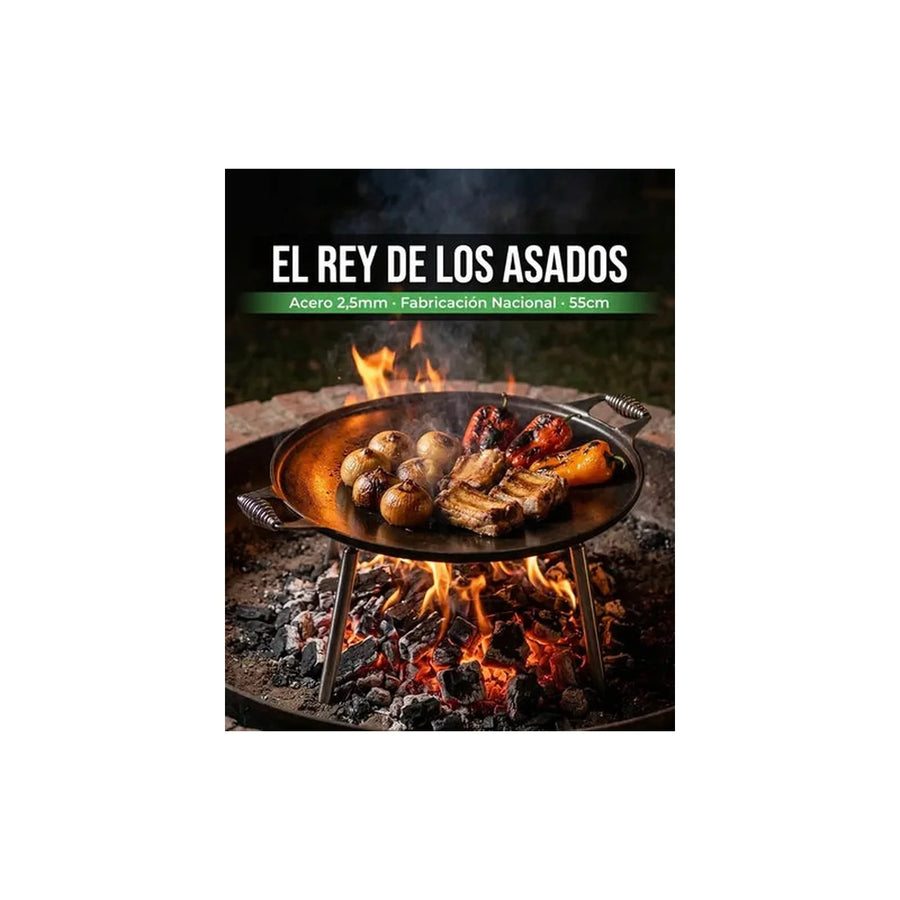 Disco de Arado 55cm Acero 2,5mm Patas Desmontables