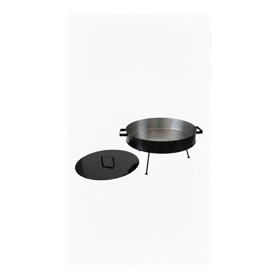 Disco de Asado Profesional con Tapa - 47.5 cm (Espesor 3mm)