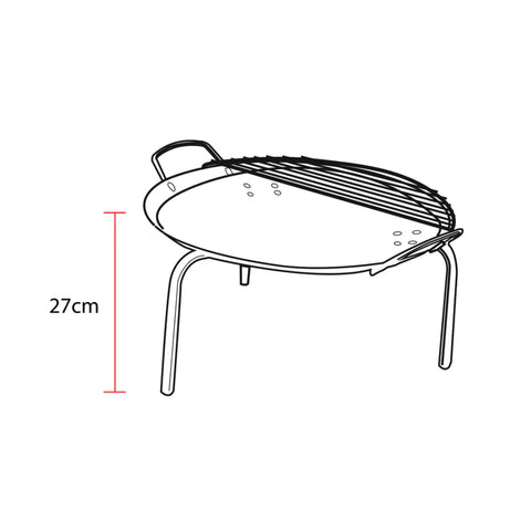 Disco Huaso 55cm Parrilla Asado Grilltech